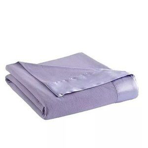 Micro Flannel® All Seasons Lightweight Sheet Blanket Purple